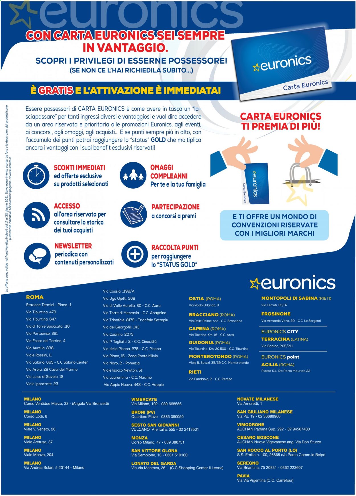 Volantino Euronics - 17/6/2021 - 30/6/2021. Pagina 27