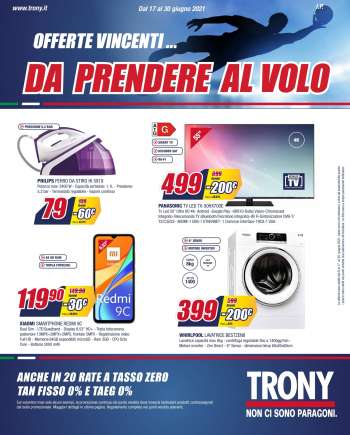 Volantino Trony - 17.6.2021 - 30.6.2021.