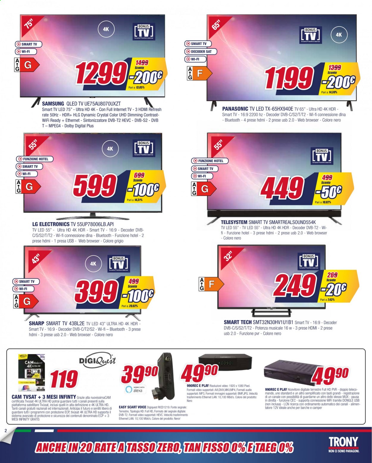 Volantino Trony - 17/6/2021 - 30/6/2021. Pagina 2
