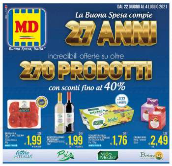 Volantino MD Discount - 22.6.2021 - 4.7.2021.