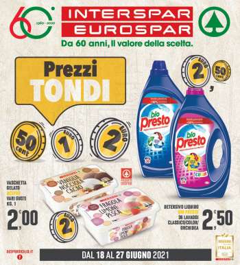 Volantino Eurospar - 18.6.2021 - 27.6.2021.