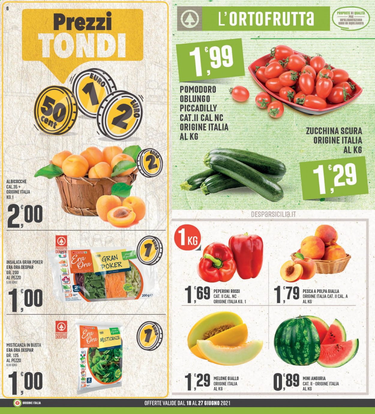 Volantino Eurospar - 18/6/2021 - 27/6/2021. Pagina 6