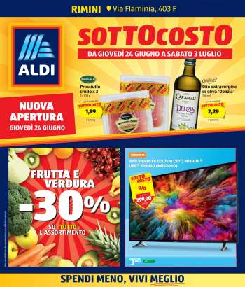 Volantino Aldi - 24.6.2021 - 3.7.2021.
