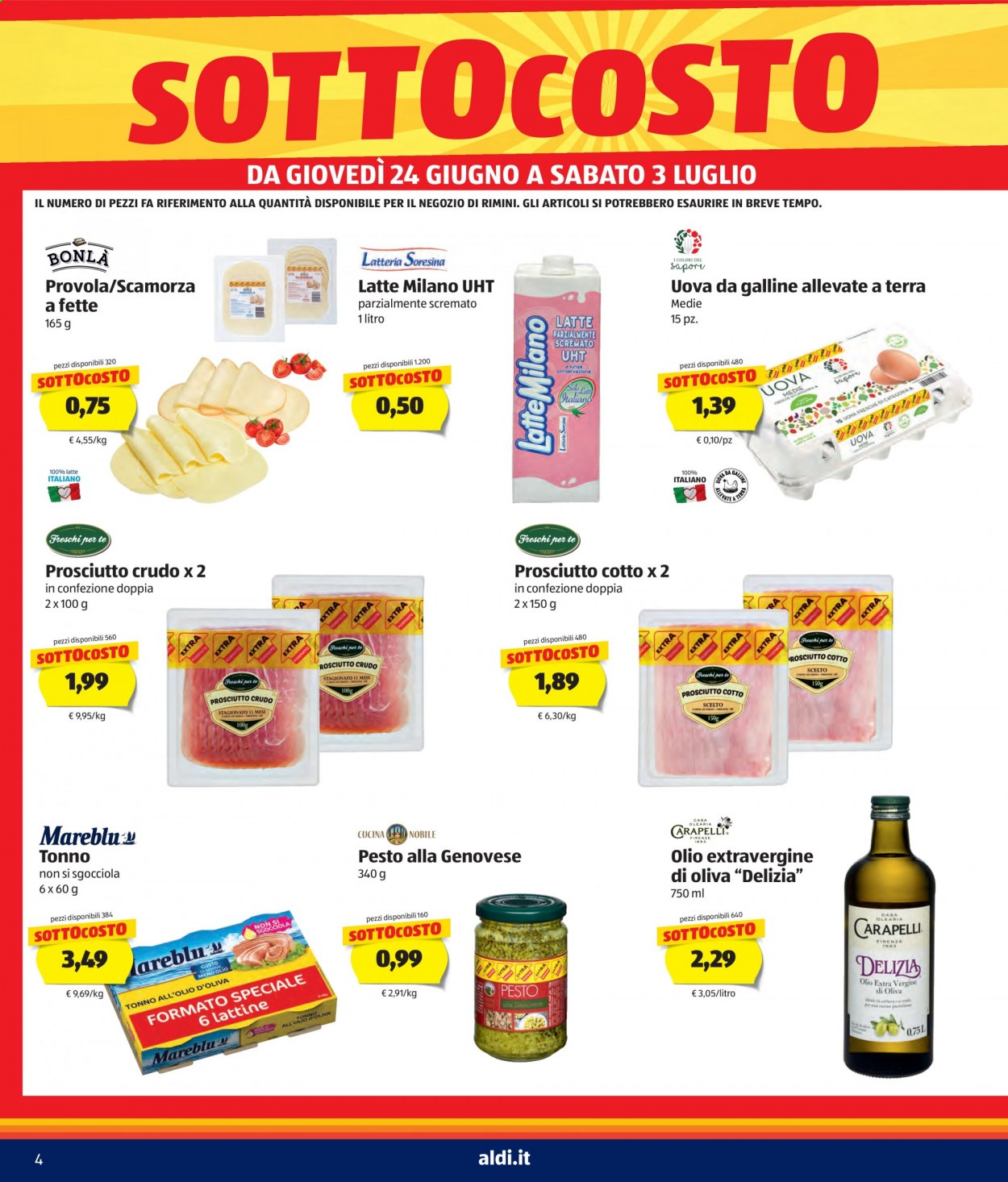 Volantino Aldi - 24/6/2021 - 3/7/2021. Pagina 4