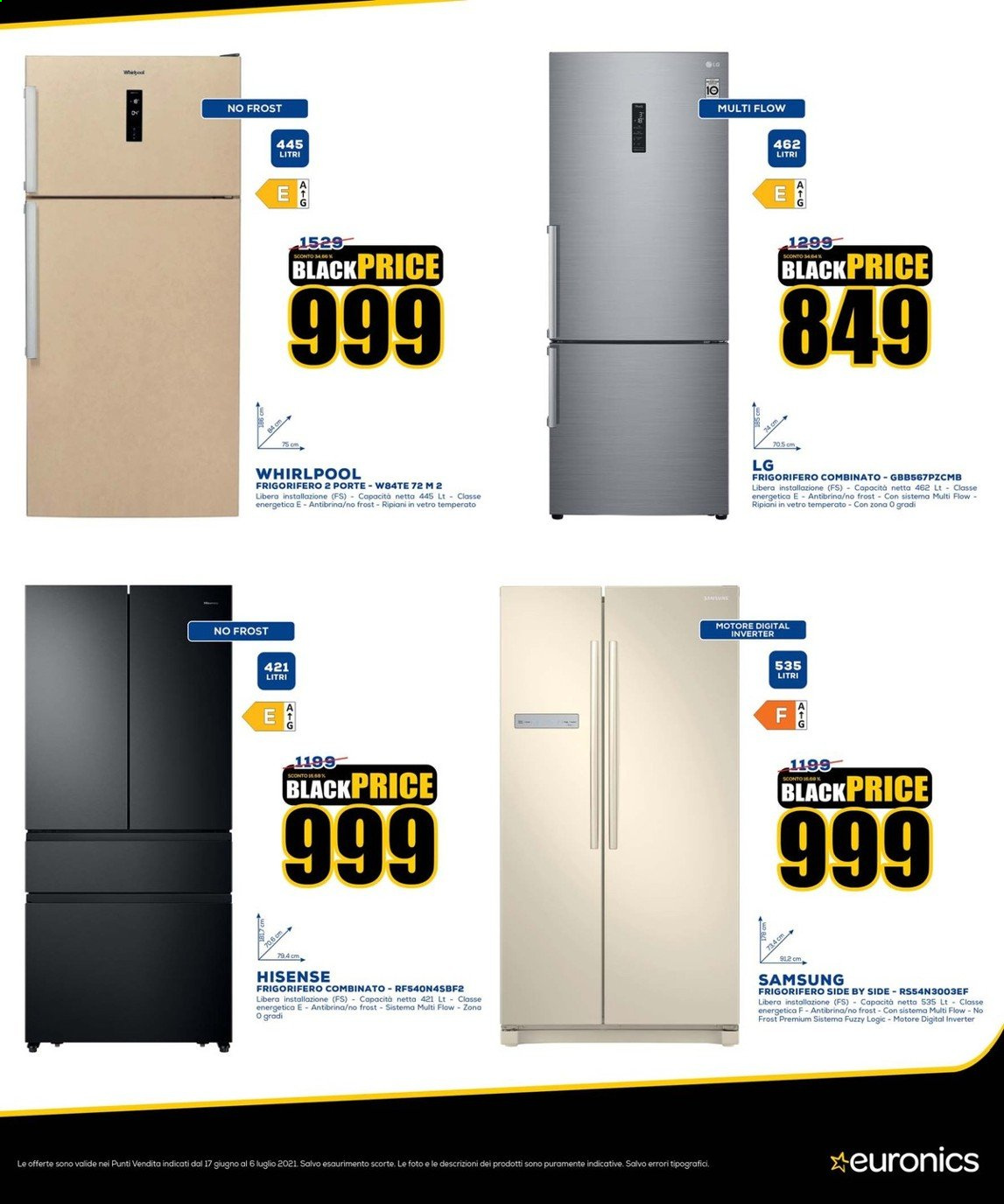 Volantino Euronics - 17/6/2021 - 6/7/2021. Pagina 25