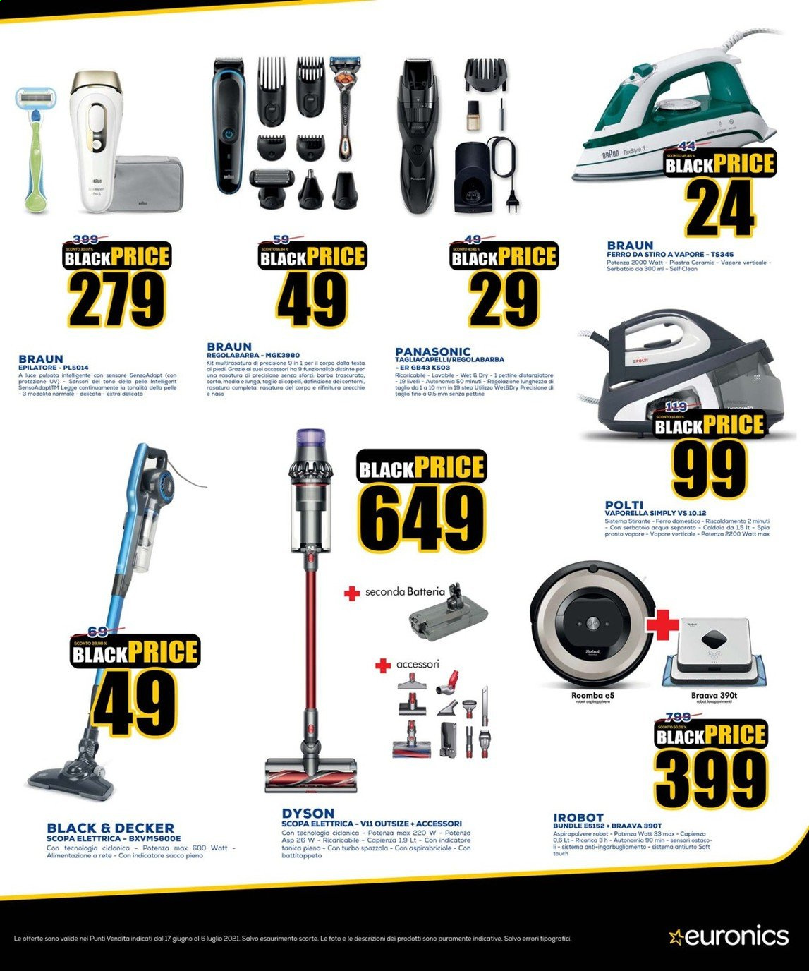 Volantino Euronics - 17/6/2021 - 6/7/2021. Pagina 29