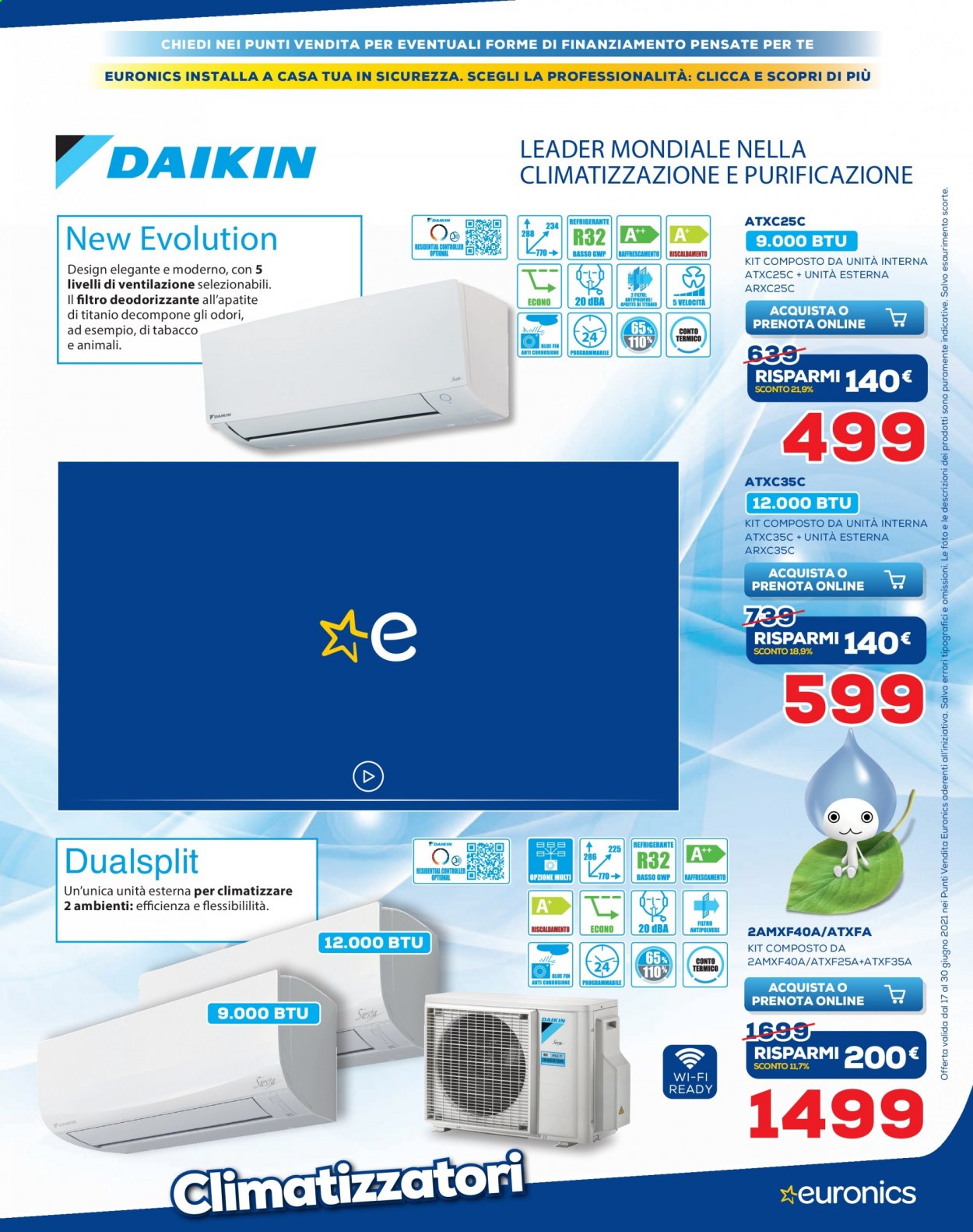 Volantino Euronics - 17/6/2021 - 30/6/2021. Pagina 3