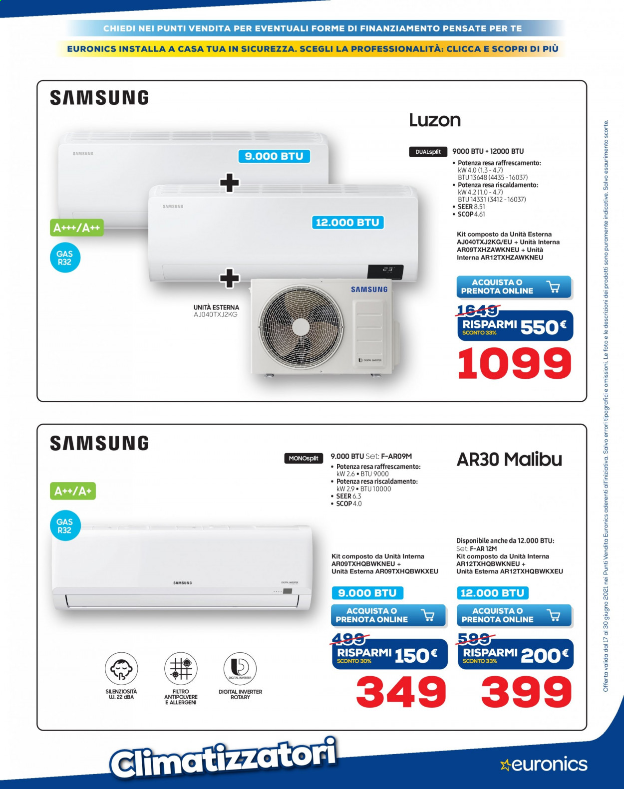 Volantino Euronics - 17/6/2021 - 30/6/2021. Pagina 5