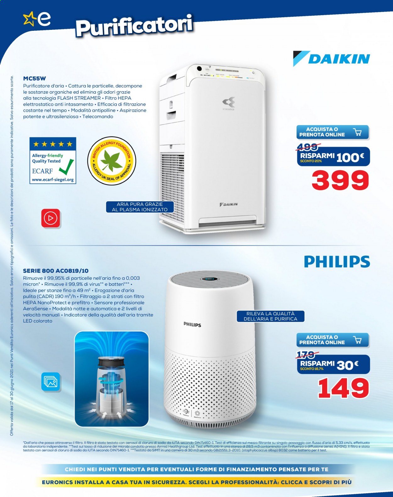 Volantino Euronics - 17/6/2021 - 30/6/2021. Pagina 10