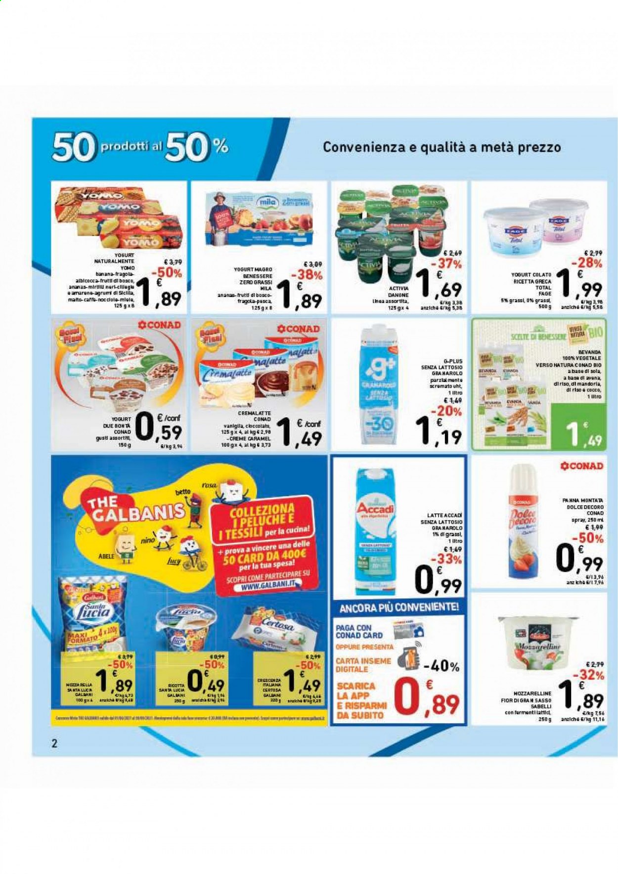 Volantino Conad - 22/6/2021 - 2/7/2021. Pagina 2