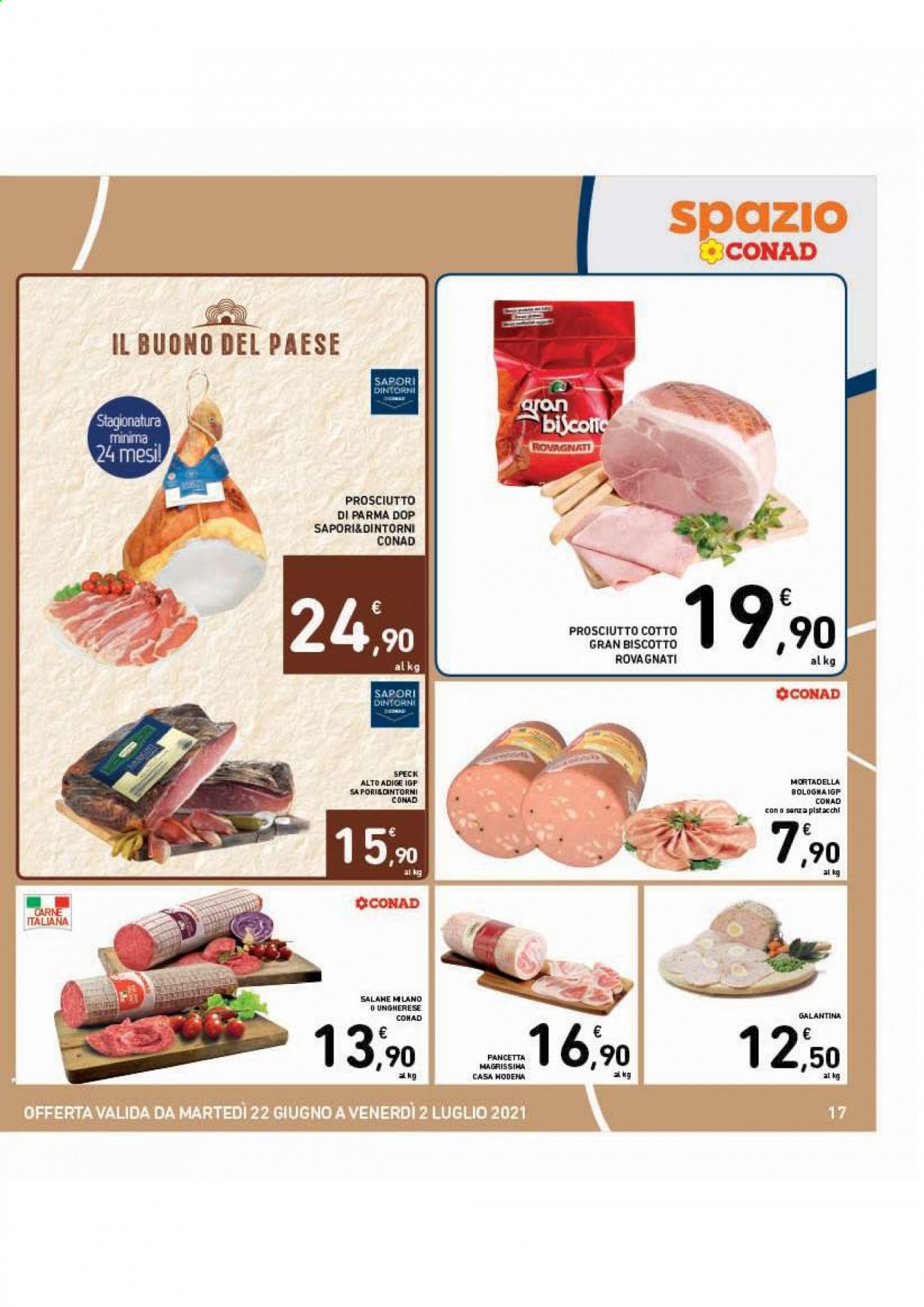 Volantino Conad - 22/6/2021 - 2/7/2021. Pagina 17
