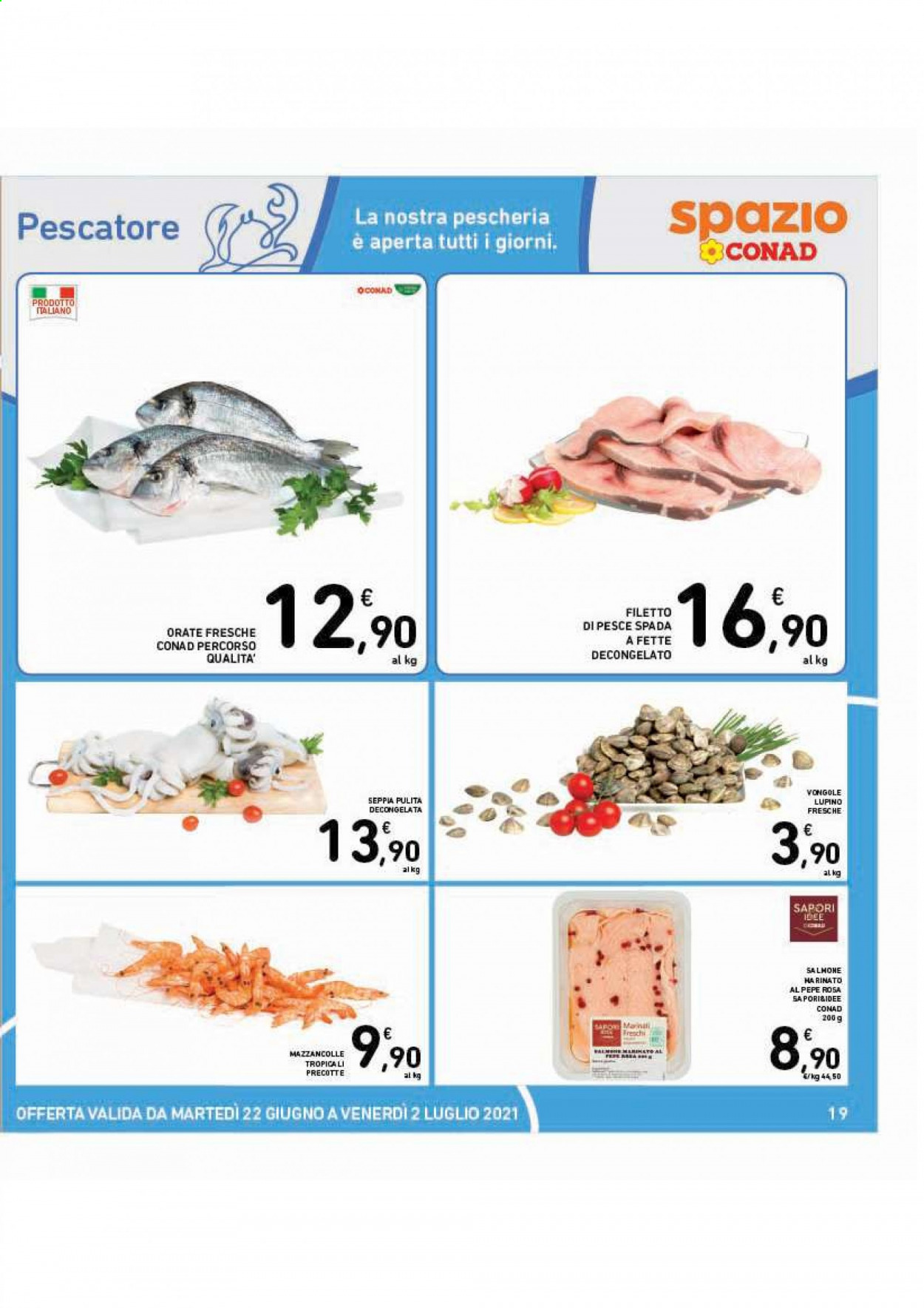 Volantino Conad - 22/6/2021 - 2/7/2021. Pagina 19