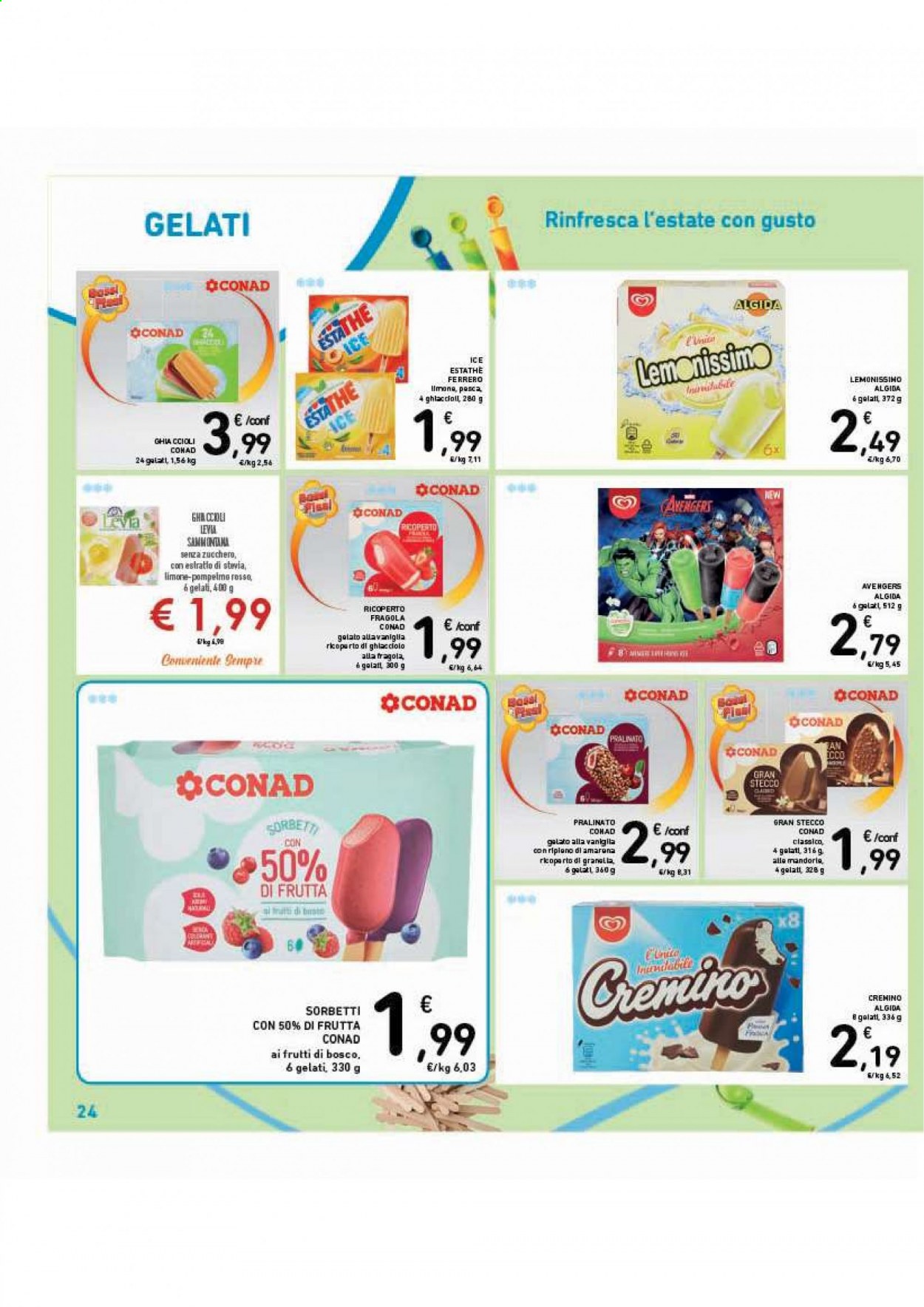 Volantino Conad - 22/6/2021 - 2/7/2021. Pagina 24