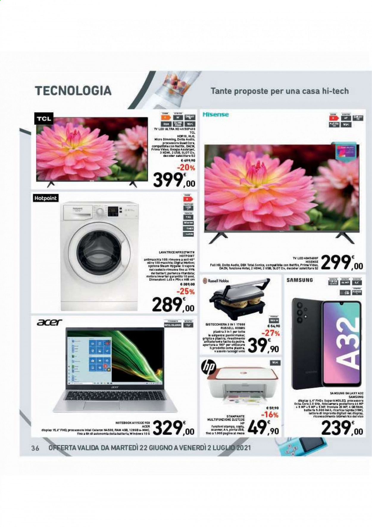 Volantino Conad - 22/6/2021 - 2/7/2021. Pagina 36