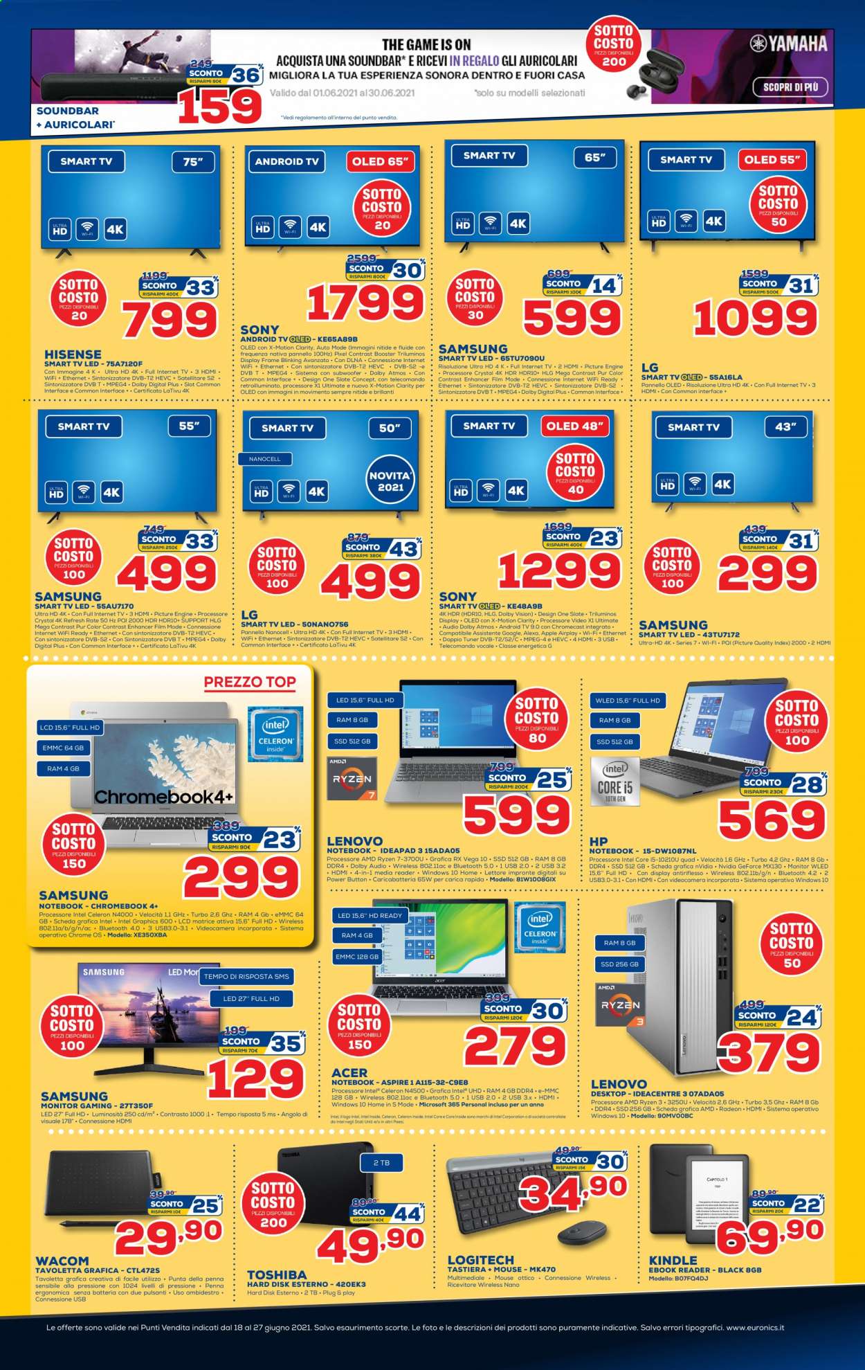 Volantino Euronics - 18/6/2021 - 27/6/2021. Pagina 2