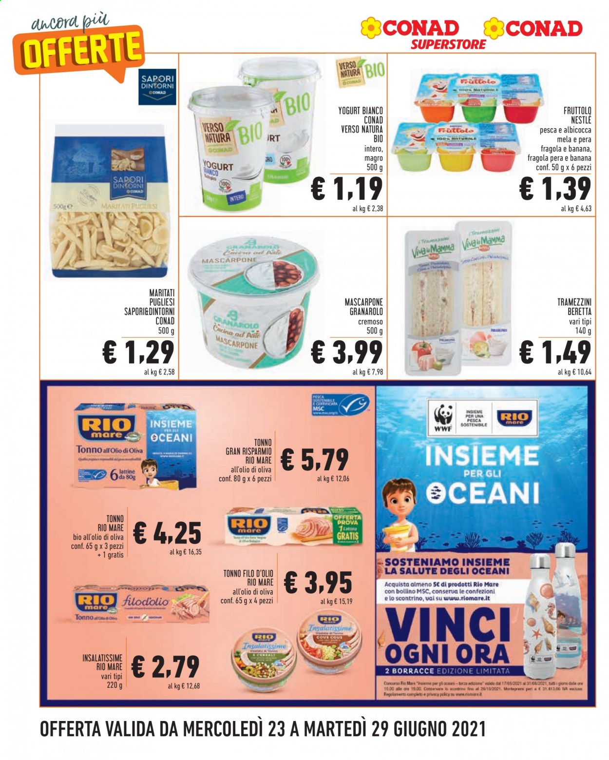 Volantino Conad - 23/6/2021 - 29/6/2021. Pagina 4