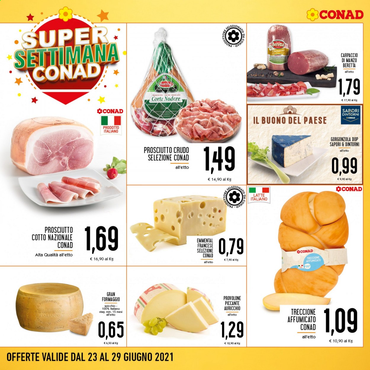 Volantino Conad - 23/6/2021 - 29/6/2021. Pagina 4