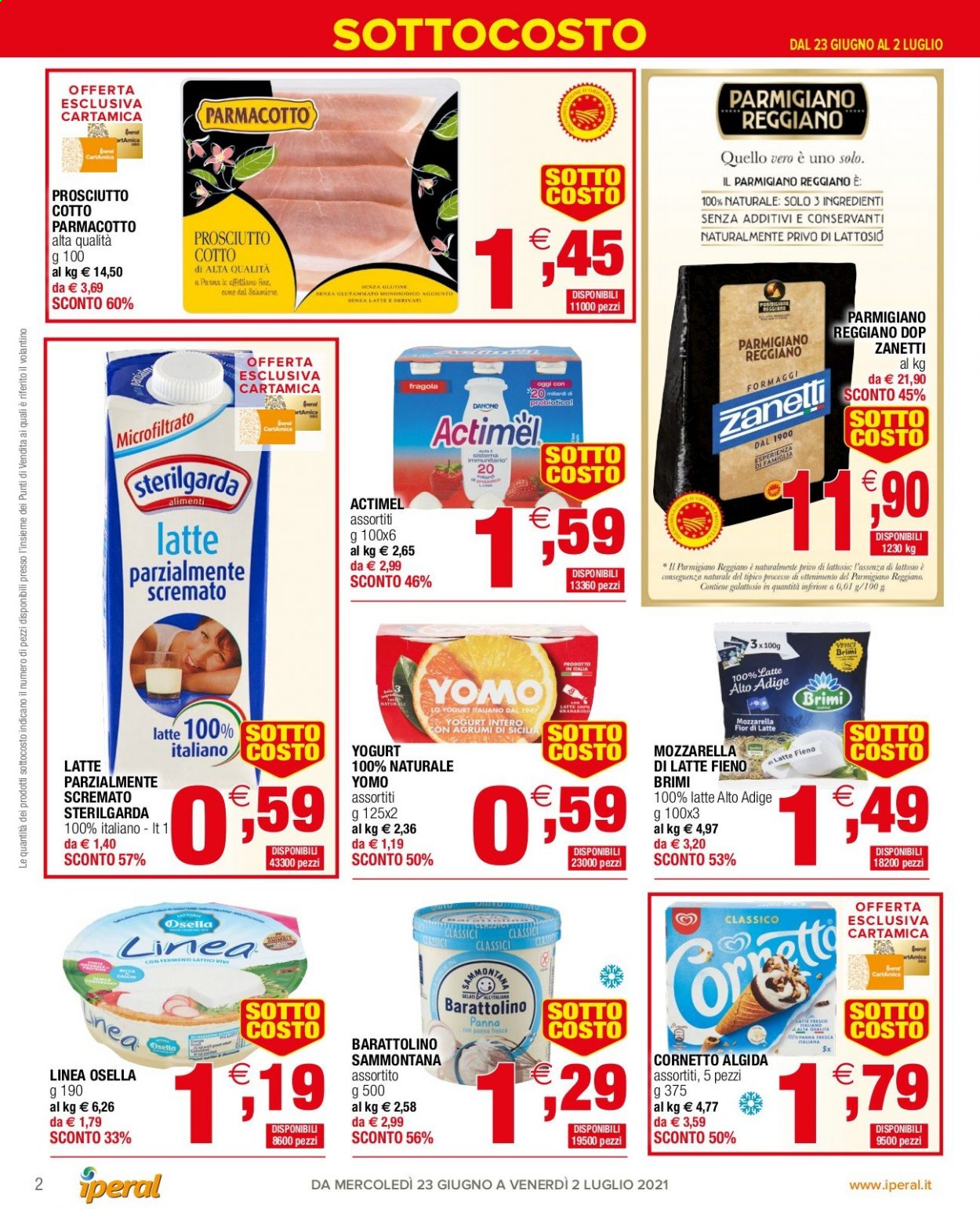 Volantino Iperal - 23/6/2021 - 6/7/2021. Pagina 2