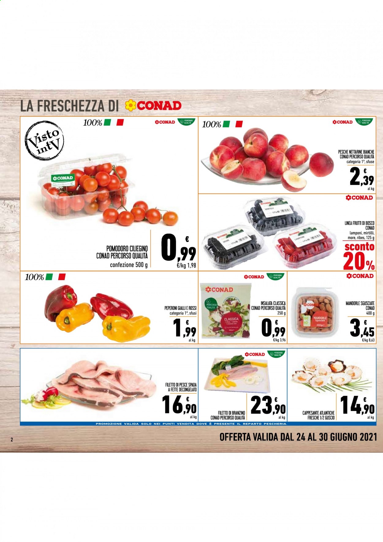 Volantino Conad - 24/6/2021 - 30/6/2021. Pagina 2