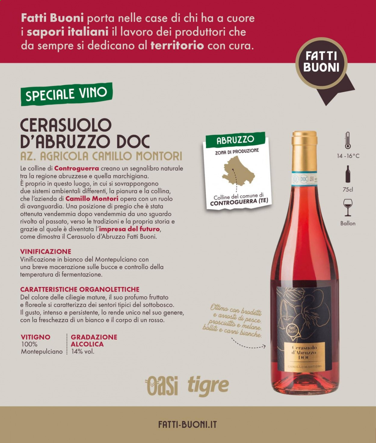 thumbnail - Volantino Tigre - 24/6/2021 - 7/7/2021 - Prodotti in offerta - ciliegie, vino, Cerasuolo, profumo. Pagina 4.