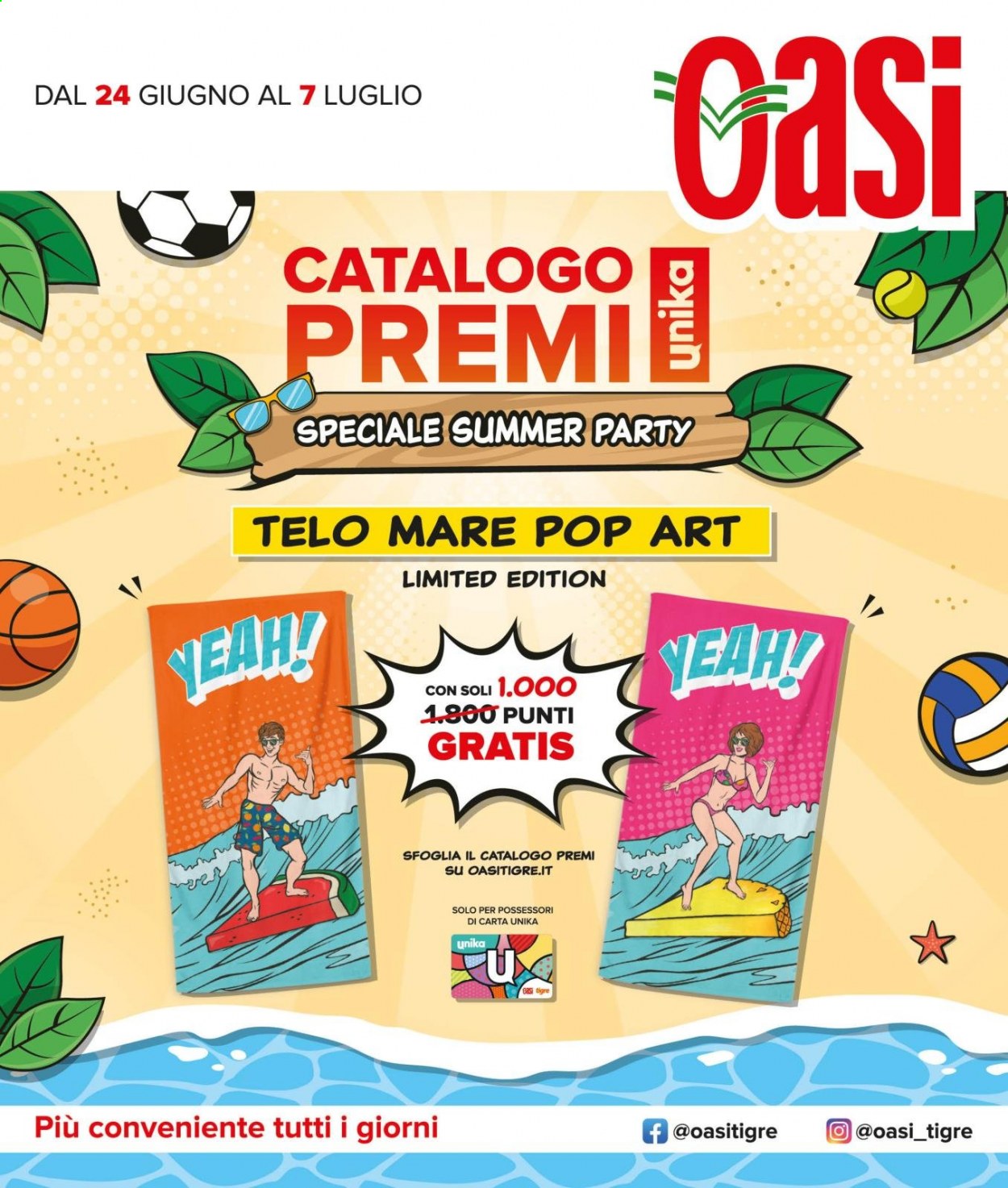 Volantino Oasi - 24/6/2021 - 7/7/2021. Pagina 32