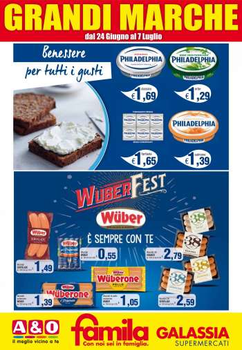 Volantino Famila - 24.6.2021 - 7.7.2021.