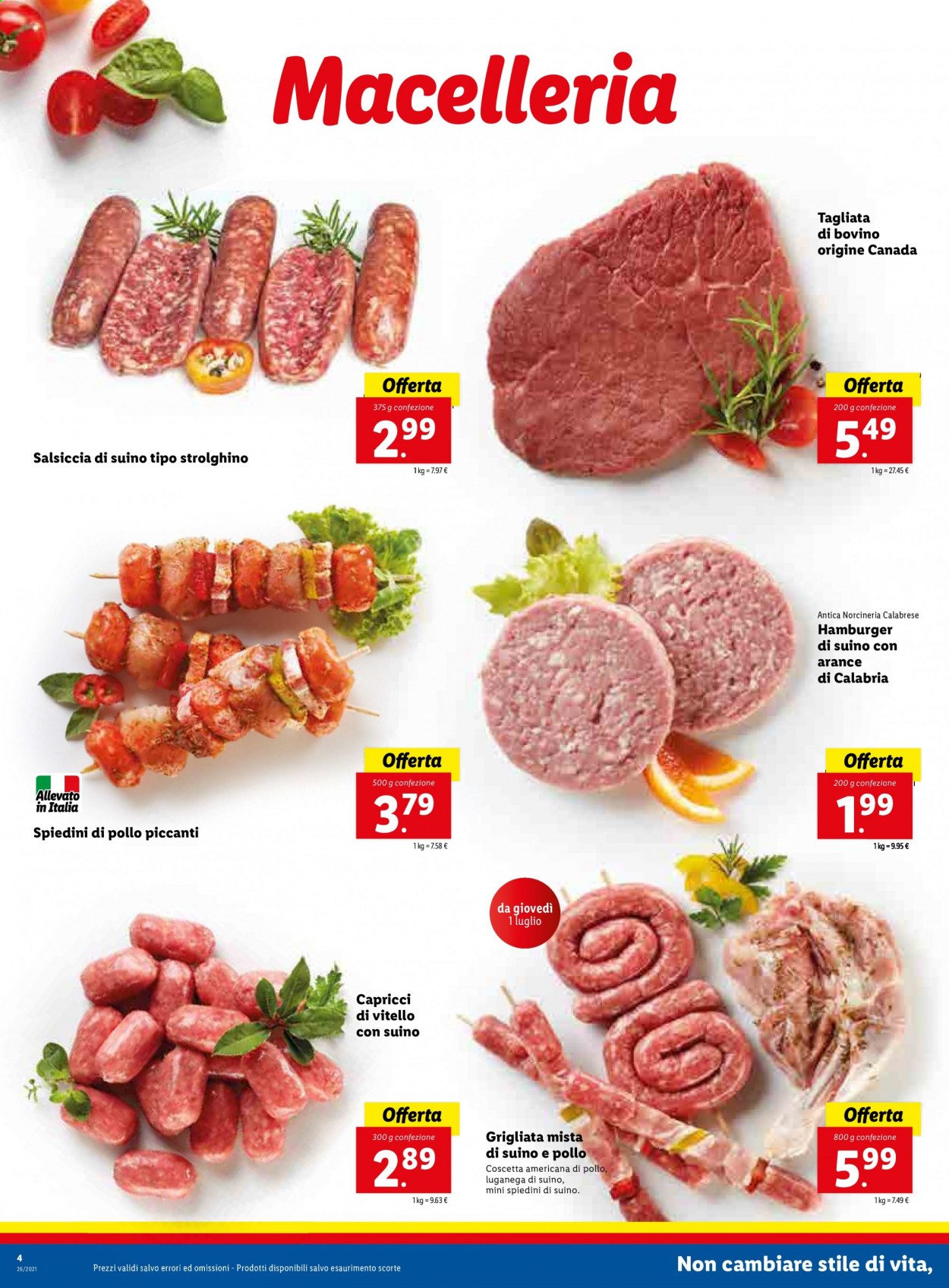 Volantino Lidl - 28/6/2021 - 4/7/2021. Pagina 4