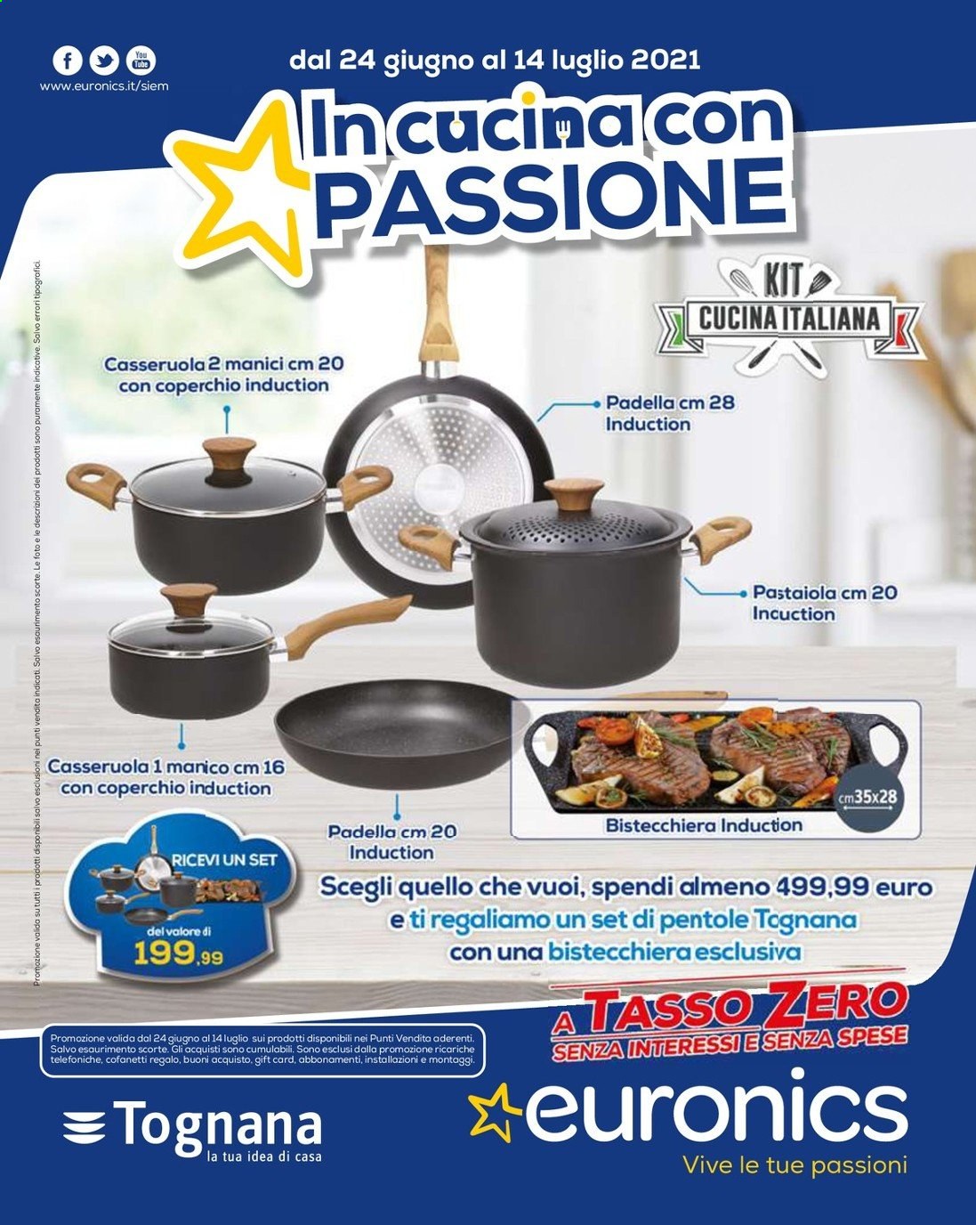 Volantino Euronics - 24/6/2021 - 14/7/2021. Pagina 1
