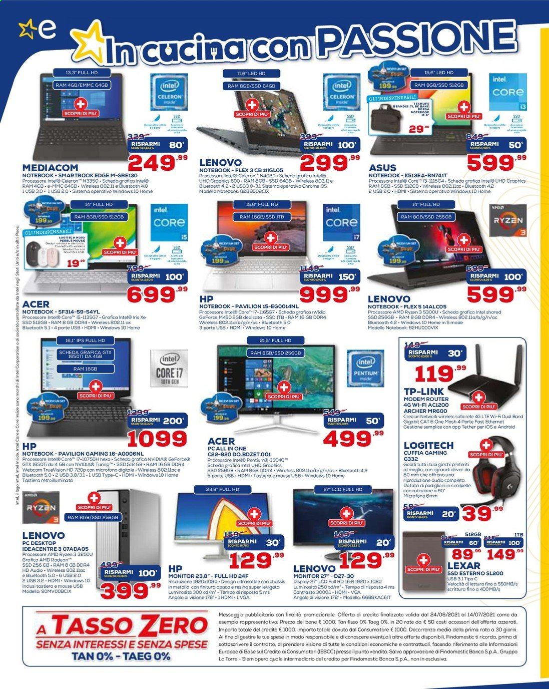 Volantino Euronics - 24/6/2021 - 14/7/2021. Pagina 15