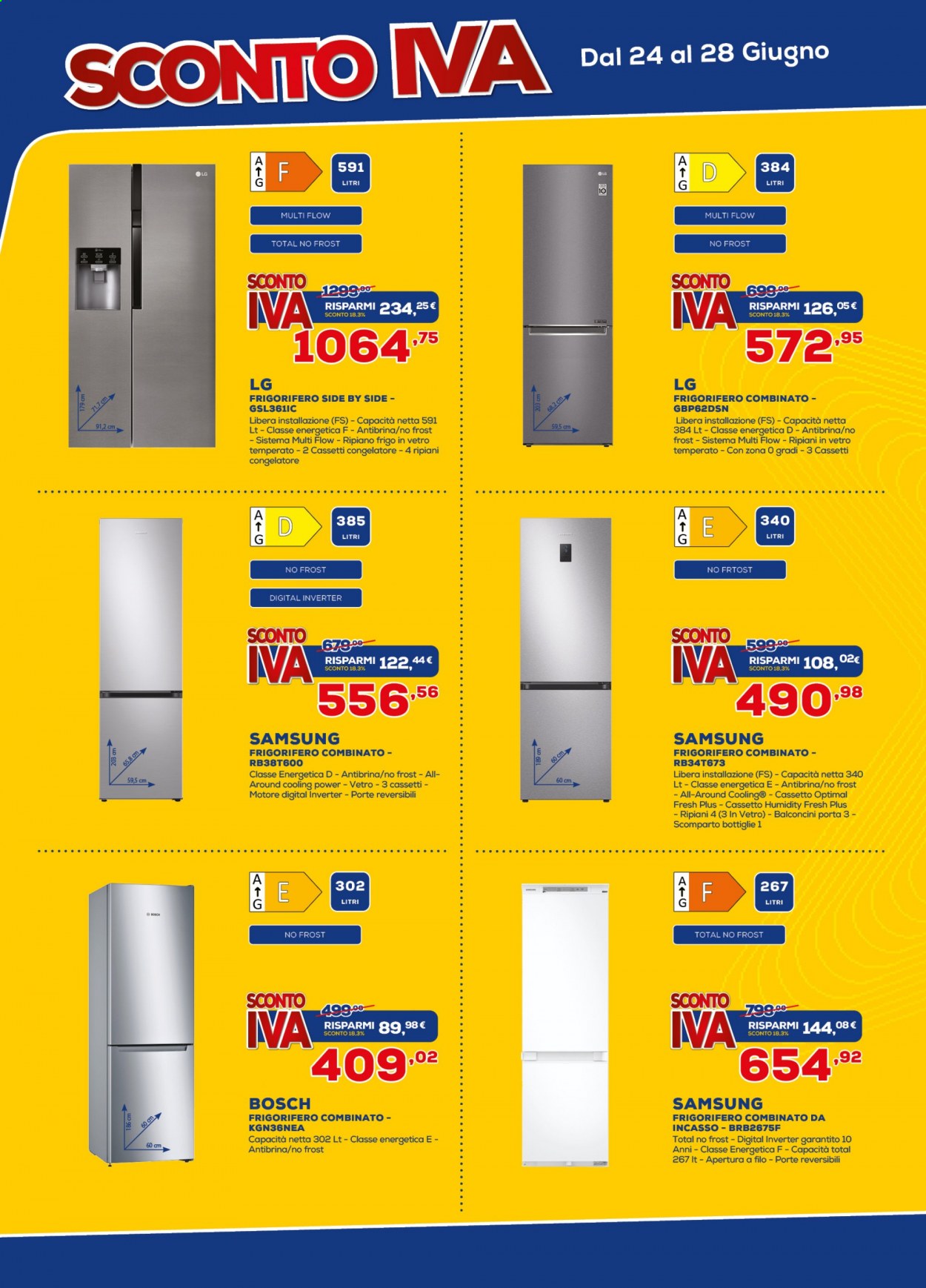 Volantino Euronics - 24/6/2021 - 28/6/2021. Pagina 4