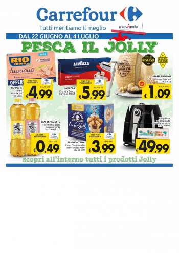 Volantino Carrefour - 22.6.2021 - 4.7.2021.