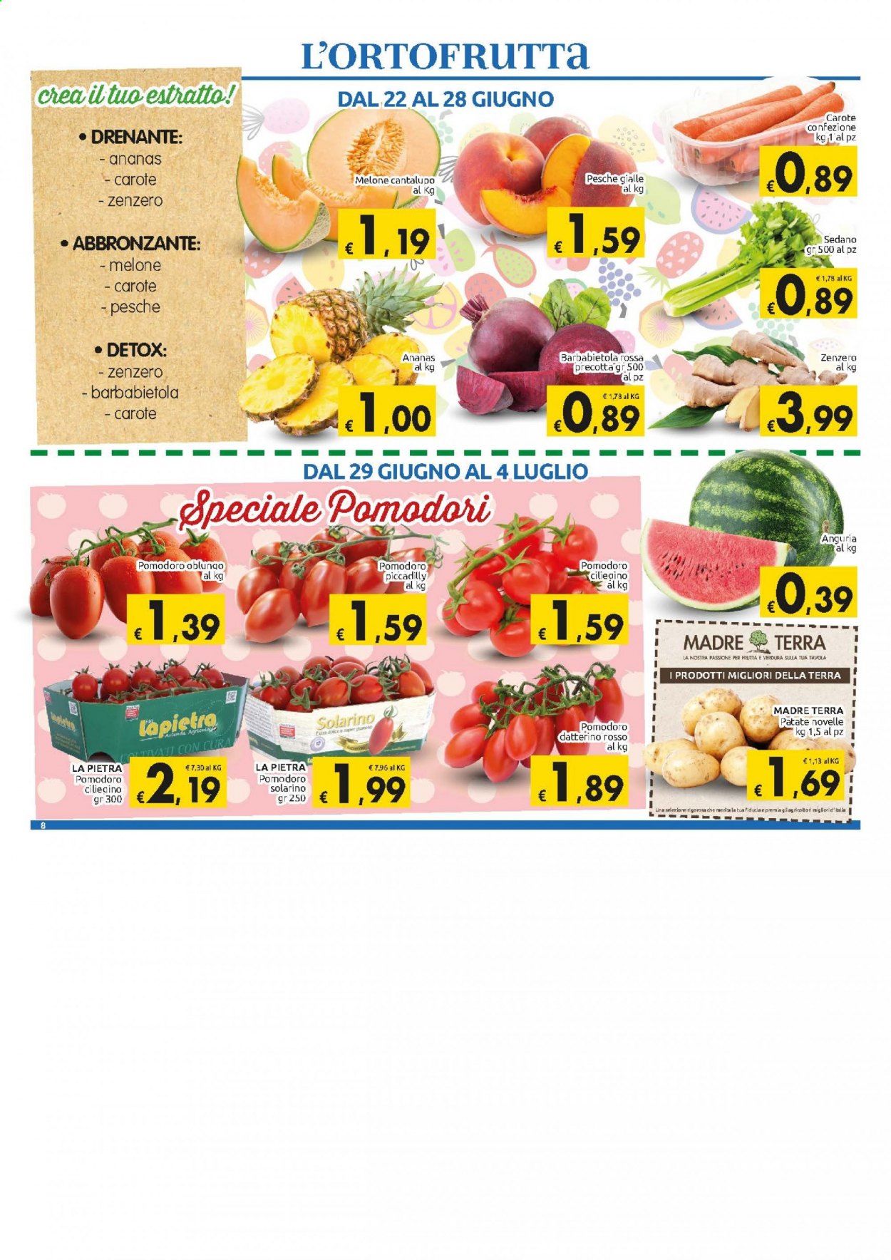 Volantino Carrefour - 22/6/2021 - 4/7/2021. Pagina 8