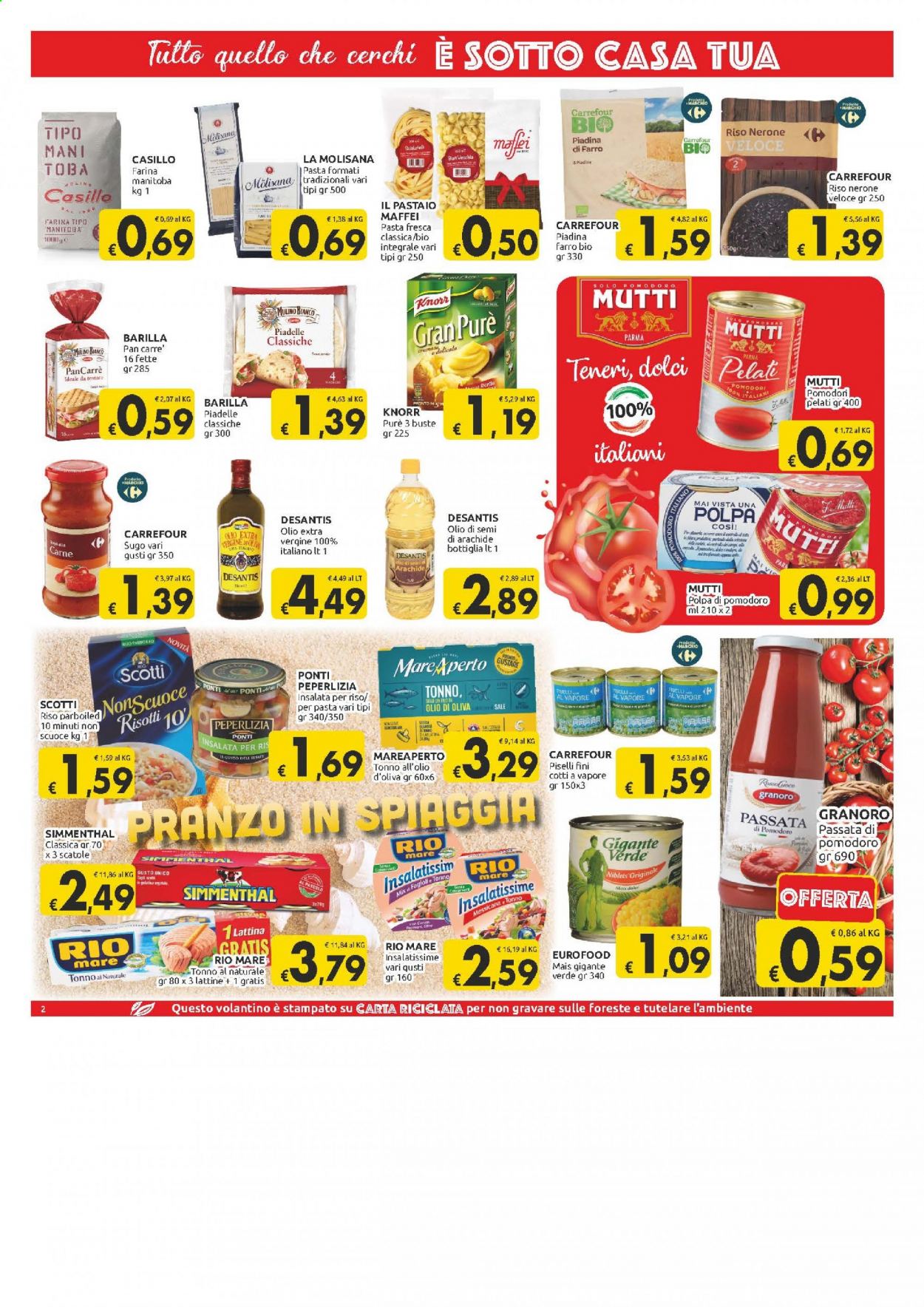 Volantino Carrefour - 23/6/2021 - 5/7/2021. Pagina 2