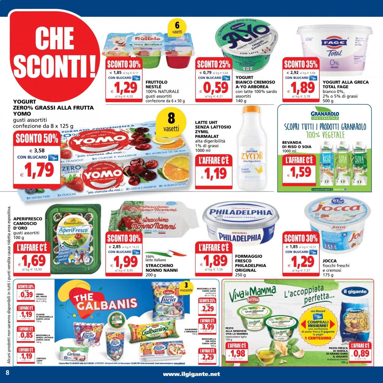 Volantino Il Gigante - 24/6/2021 - 4/7/2021. Pagina 8