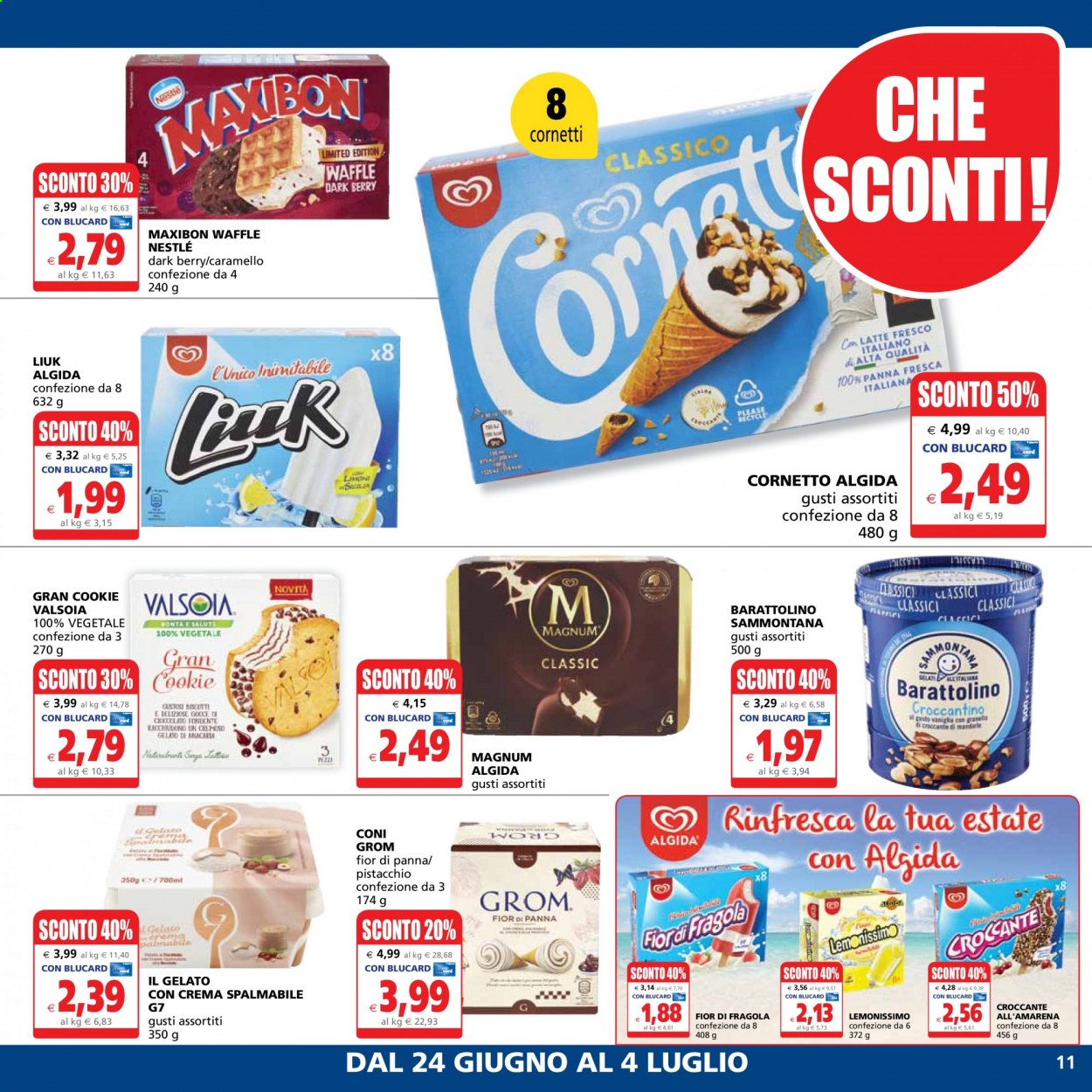Volantino Il Gigante - 24/6/2021 - 4/7/2021. Pagina 11
