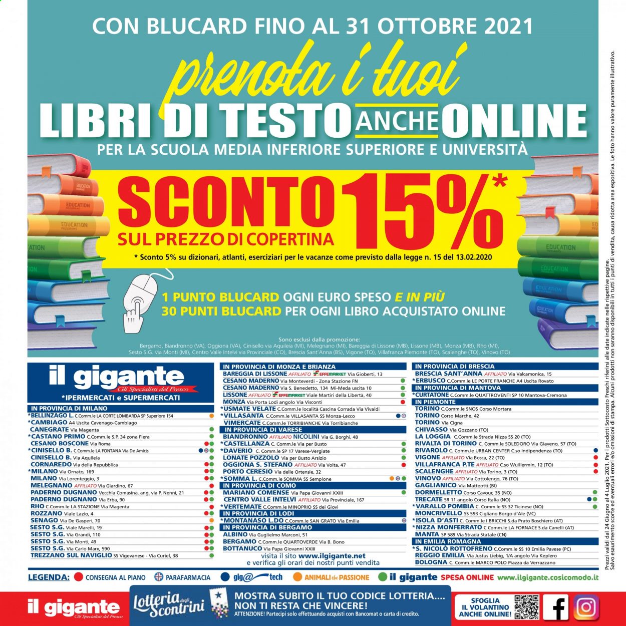 Volantino Il Gigante - 24/6/2021 - 4/7/2021. Pagina 28