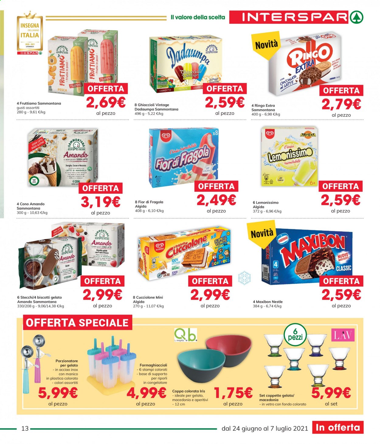 Volantino Interspar - 24/6/2021 - 7/7/2021. Pagina 13