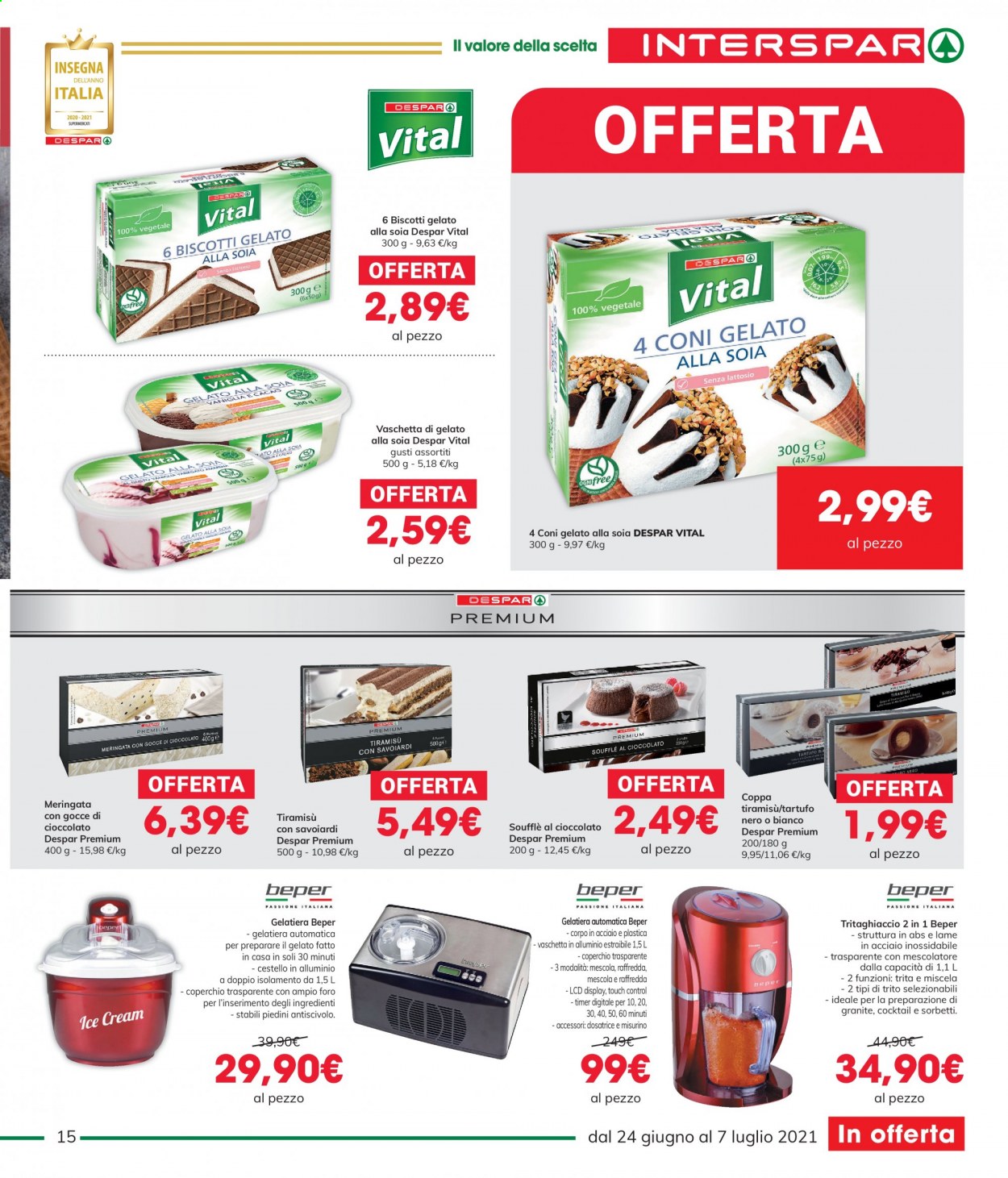 Volantino Interspar - 24/6/2021 - 7/7/2021. Pagina 15