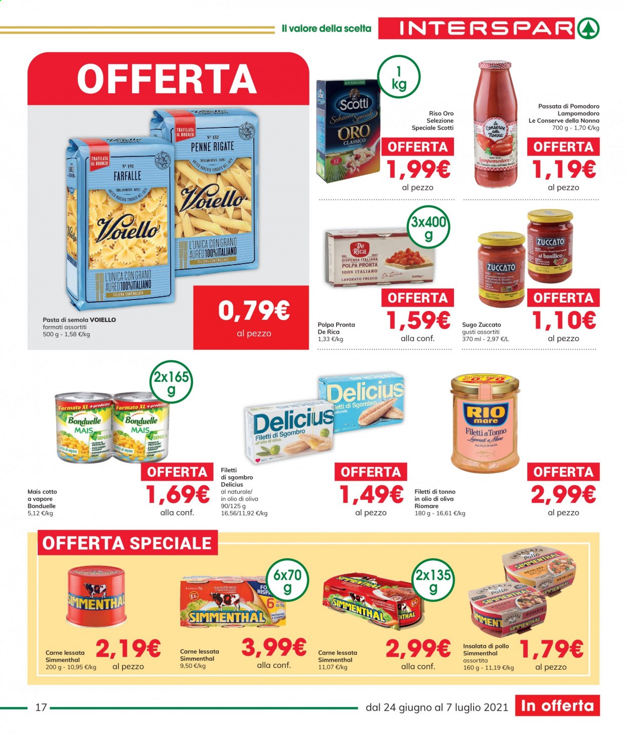 Volantino Interspar - 24/6/2021 - 7/7/2021. Pagina 17