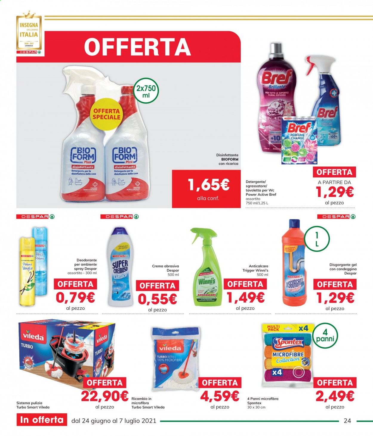 Volantino Interspar - 24/6/2021 - 7/7/2021. Pagina 24