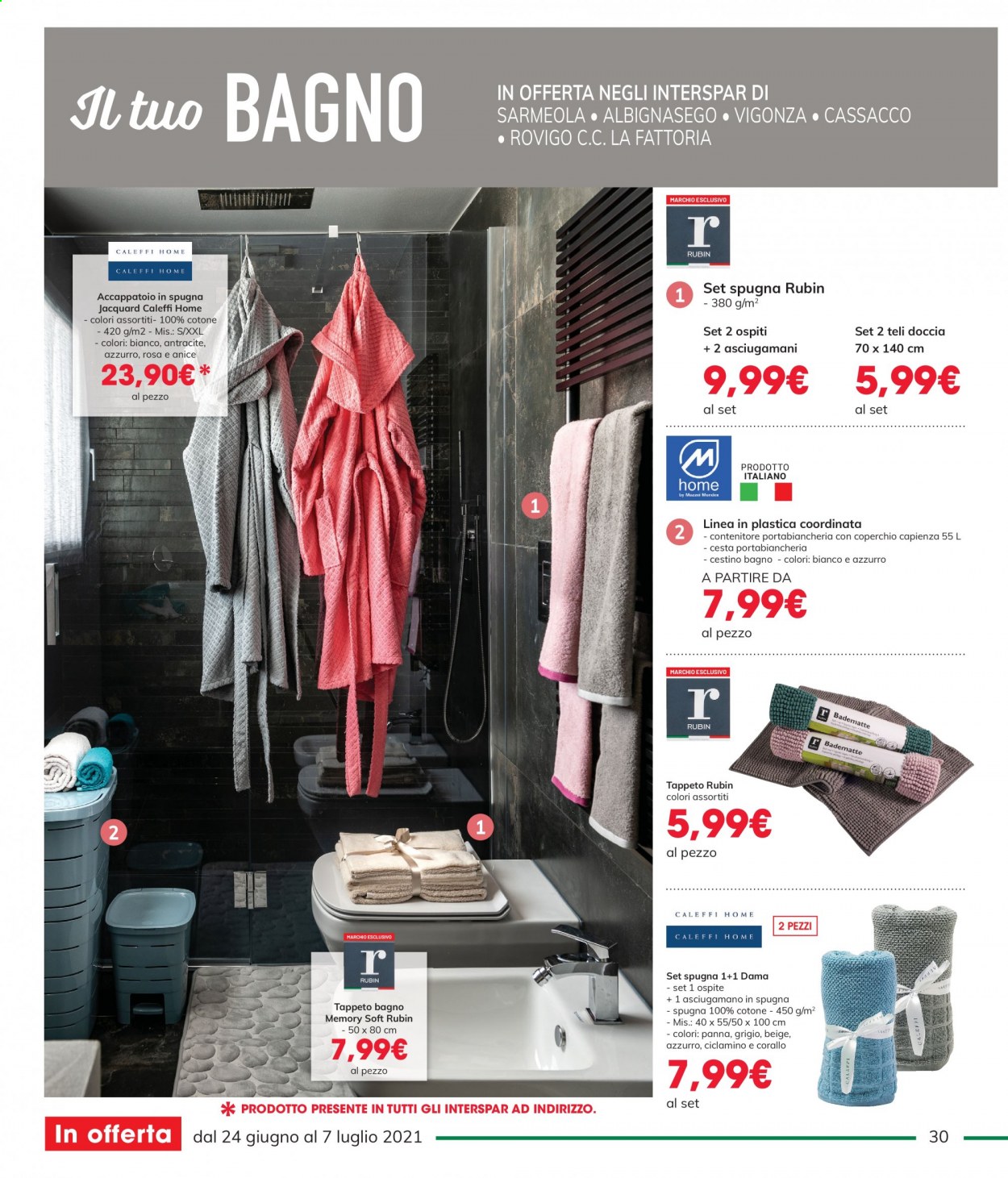 Volantino Interspar - 24/6/2021 - 7/7/2021. Pagina 30