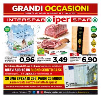 Volantino Interspar - 24.6.2021 - 4.7.2021.