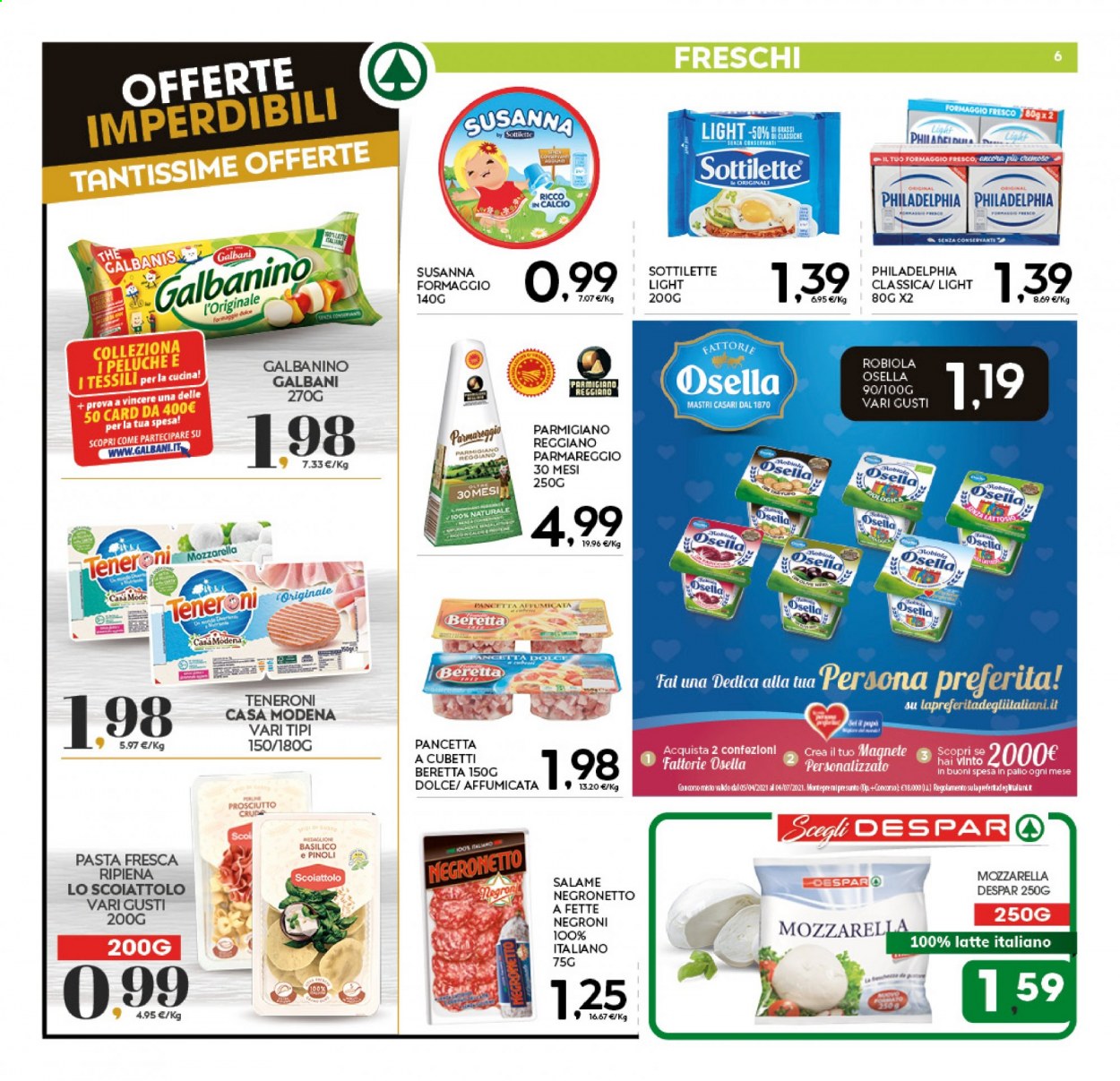 Volantino Eurospar - 24/6/2021 - 4/7/2021. Pagina 6