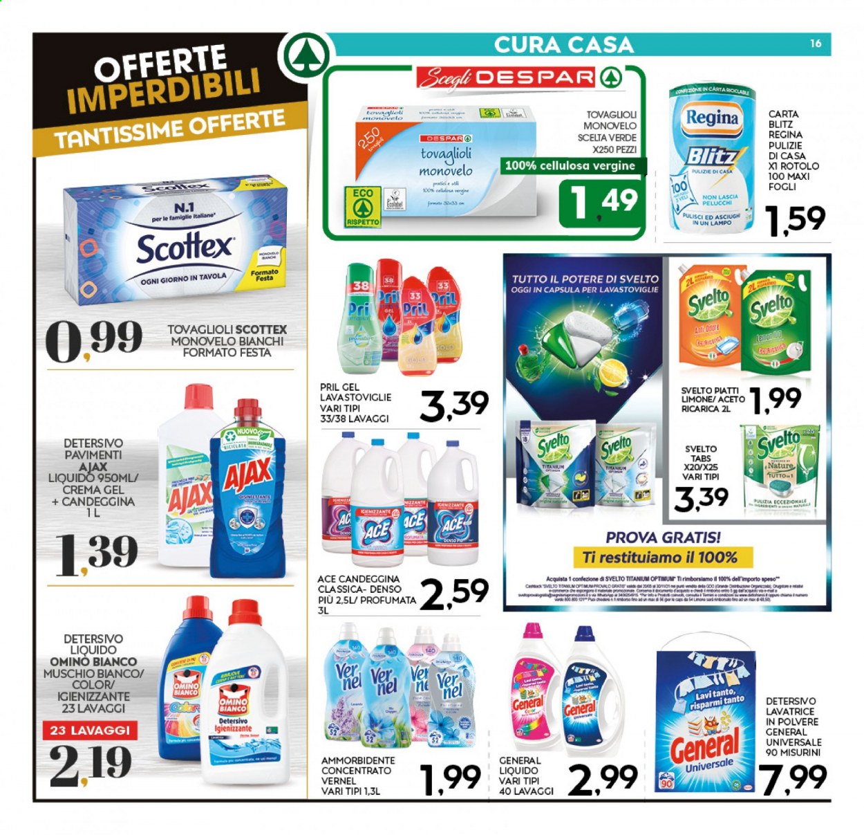 Volantino Eurospar - 24/6/2021 - 4/7/2021. Pagina 16