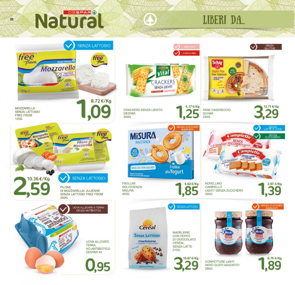 Volantino Eurospar - 24/6/2021 - 4/7/2021. Pagina 20