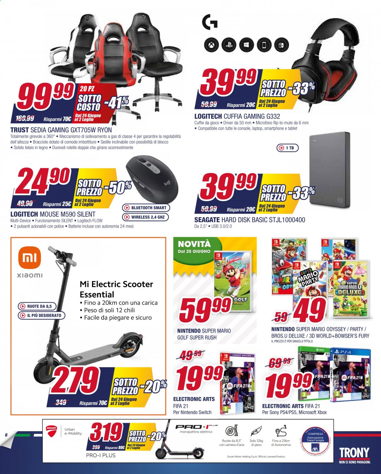 Volantino Trony - 24/6/2021 - 2/7/2021. Pagina 6