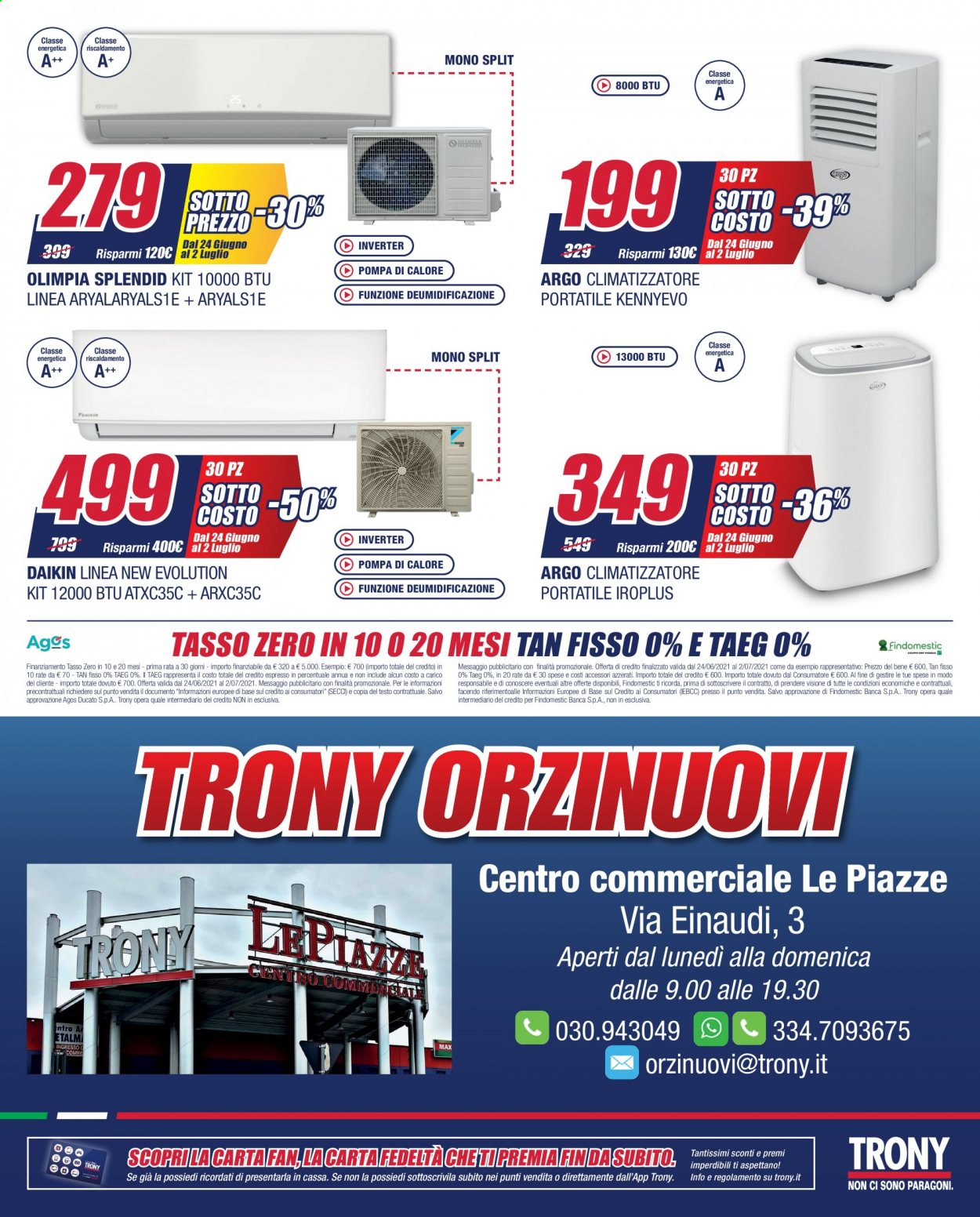 Volantino Trony - 24/6/2021 - 2/7/2021. Pagina 12