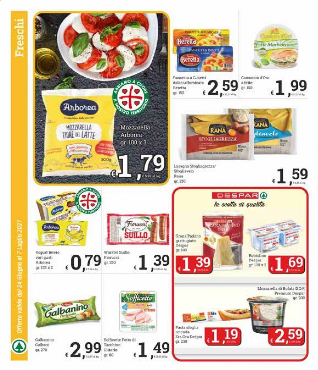 Volantino Eurospar - 24/6/2021 - 7/7/2021. Pagina 2
