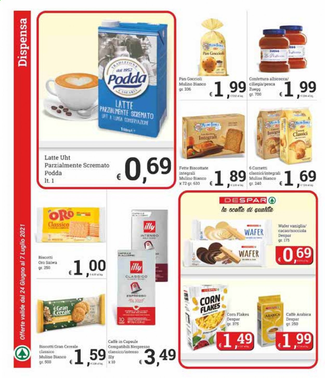 Volantino Eurospar - 24/6/2021 - 7/7/2021. Pagina 10