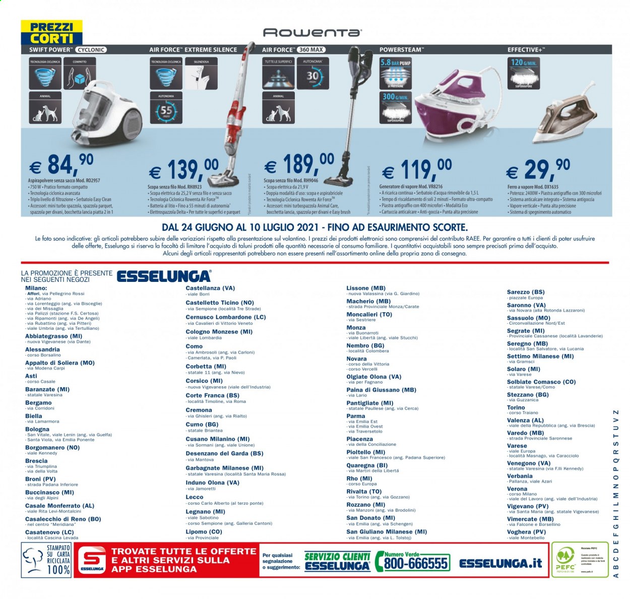 Volantino Esselunga - 24/6/2021 - 10/7/2021. Pagina 16